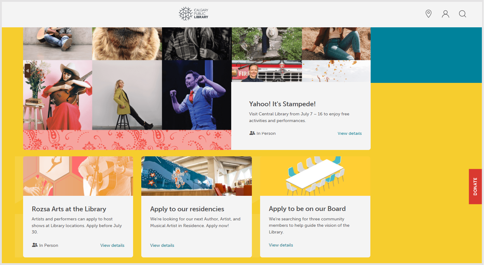 The narrative website: from signposting to storytelling