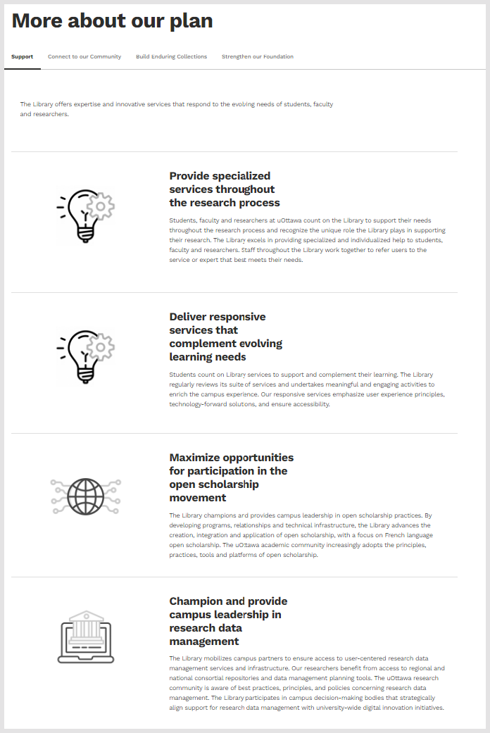 The narrative website: from signposting to storytelling